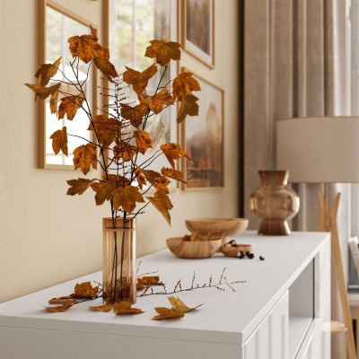 Komoda z szufladami VILIA z wstawką dąb wotan Komoda z szufladami VILIA z wstawką dąb wotan