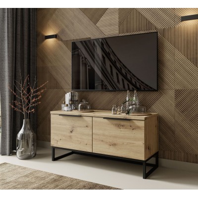 Szafka RTV TOP na metalowym stelażu Szafka RTV TOP na metalowym stelażu