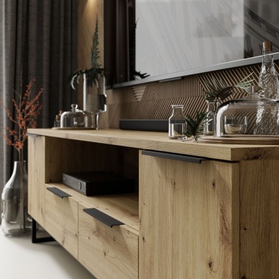 Szafka RTV TOP dąb artisan Szafka RTV TOP dąb artisan