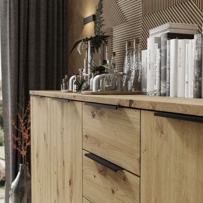 Komoda trzydrzwiowa TOP 18 dąb artisan Komoda trzydrzwiowa TOP 18 dąb artisan