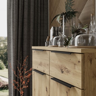 Komoda TOP 4 dąb artisan