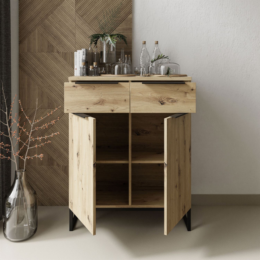 Komoda TOP 4 dąb artisan