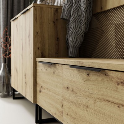 Garderoba TOP III dąb artisan