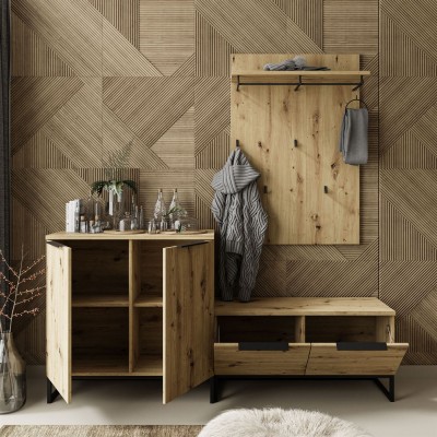 Garderoba TOP III dąb artisan