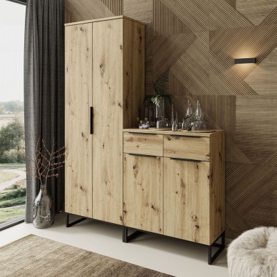 Garderoba TOP V dąb artisan