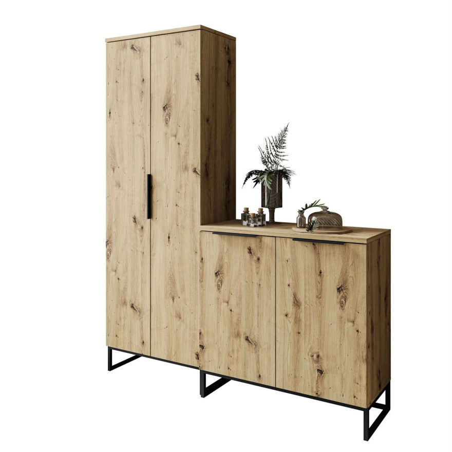 Garderoba TOP VI dąb artisan