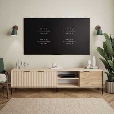 Szafka RTV YSTAD 3D 203 cm