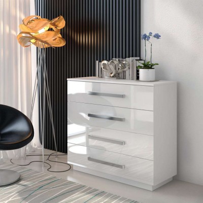 Komoda Lina z szufladami UCHWYTY LED