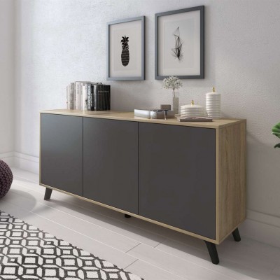 Komoda trzydrzwiowa SORO 153 cm