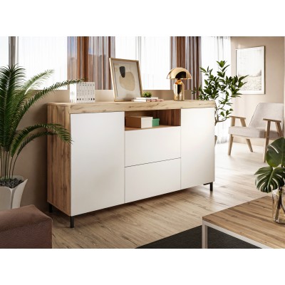 Komoda YOSHI II nóżki dąb wotan Komoda YOSHI II nóżki dąb wotan