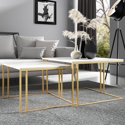 Ława stolik 2w1 HAZEL GOLD