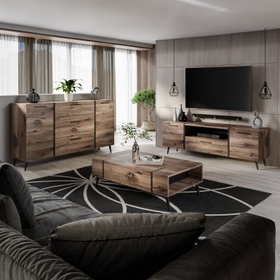 Zestaw mebli ONYX LOFT na nóżkach