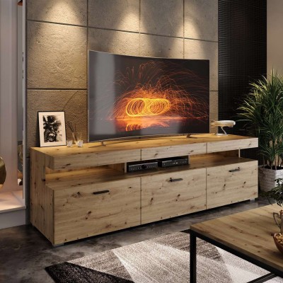 Szafka pod telewizor W9.314 VANCOUVER dąb artisan