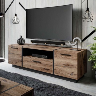 Szafka RTV ONYX LOFT 158 cm