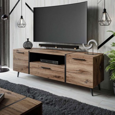 Szafka RTV ONYX LOFT na nóżkach 158 cm