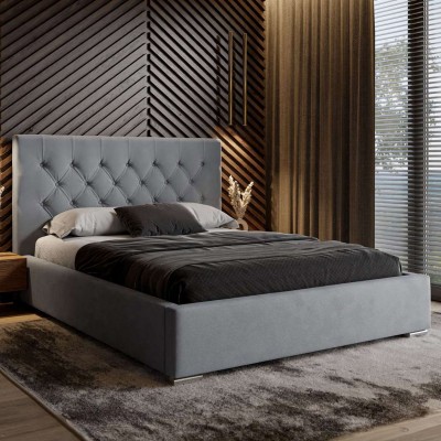 Łoże tapicerowane GLAMOUR jasmine 96