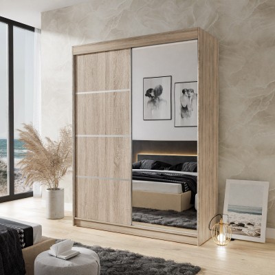 Szafa przesuwna CAMELO PLUS z lustrem 150 cm
