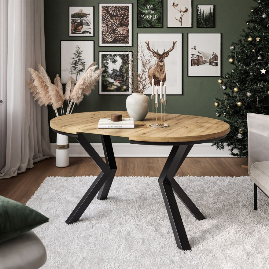 Stół okrągły rozkładany JOWISZ