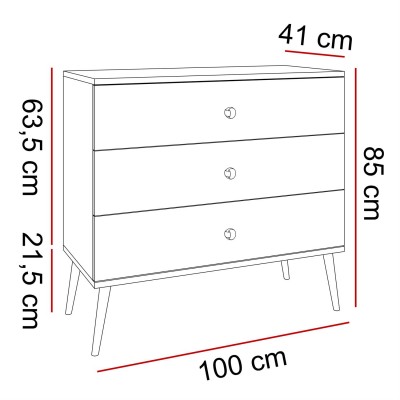 Komoda z szufladami HARMONY Komoda z szufladami HARMONY