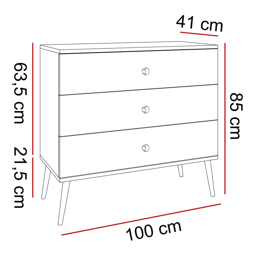 Komoda z szufladami HARMONY Komoda z szufladami HARMONY