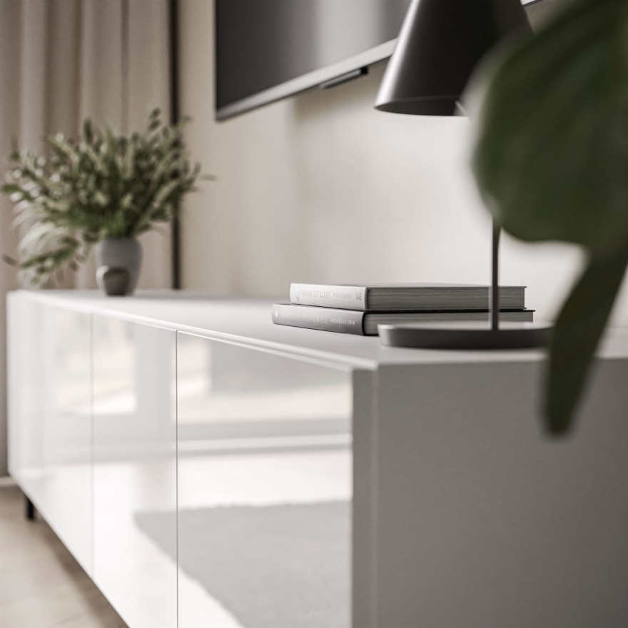 Szafka RTV COLGANTE 200 na nóżkach