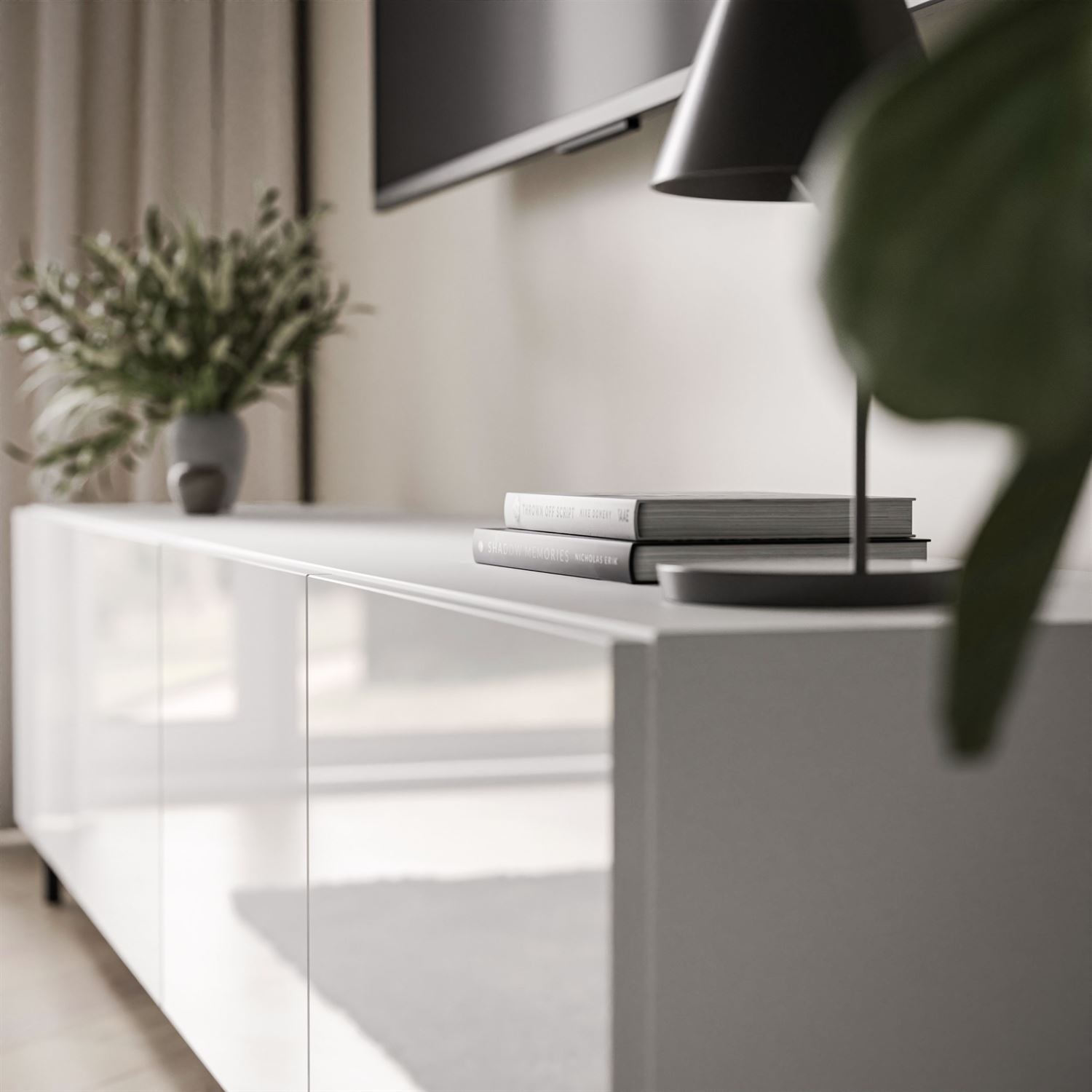 Szafka RTV COLGANTE 200 na nóżkach