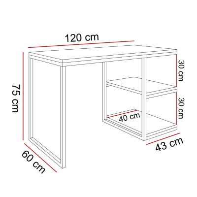 Biurko loftowe do pracy MODERN LOFT Biurko loftowe do pracy MODERN LOFT