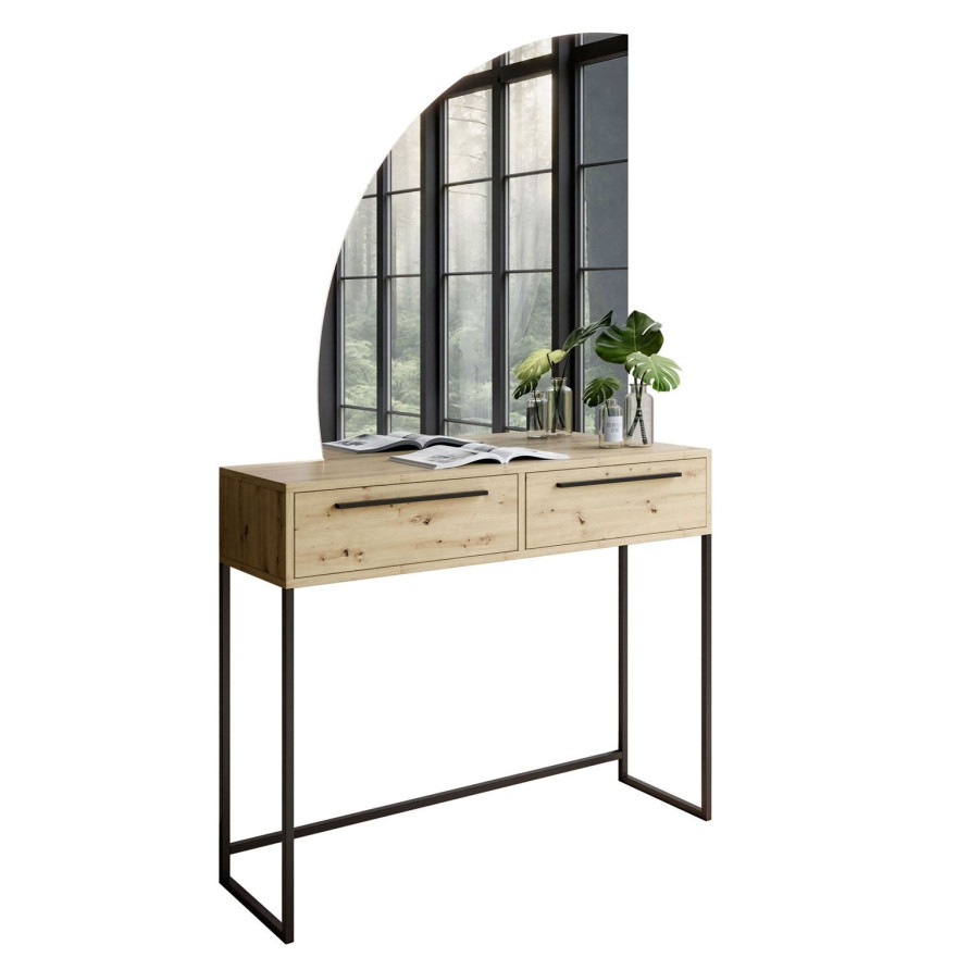 Toaletka ARCADE-Q z szufladami dąb artisan Toaletka ARCADE-Q z szufladami dąb artisan