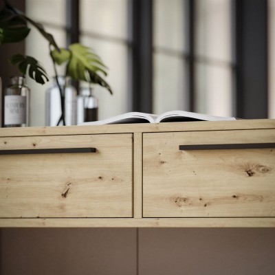 Toaletka ARCADE-Q z szufladami dąb artisan Toaletka ARCADE-Q z szufladami dąb artisan
