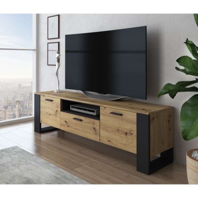 Szafka RTV ART - dąb artisan