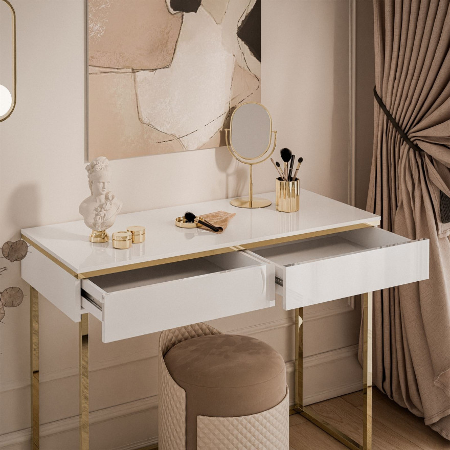 Konsola wisząca AURORA biały połysk Konsola wisząca AURORA biały połysk