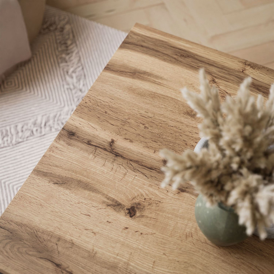 YOSHI biały / dąb wotan