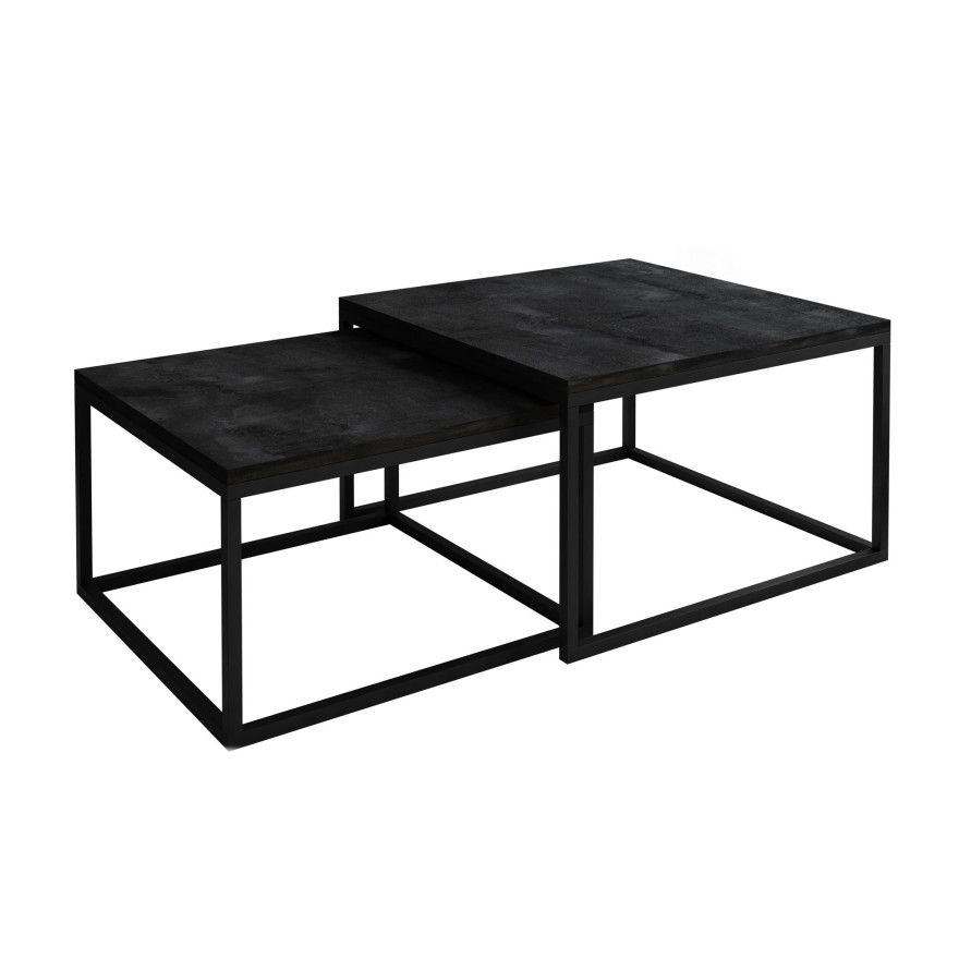 Ława Yoshi 2w1 stolik kawowy ciemny beton Ława Yoshi 2w1 stolik kawowy ciemny beton