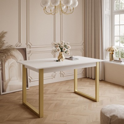 Stół rozkładany ARTON GOLD II 140 cm