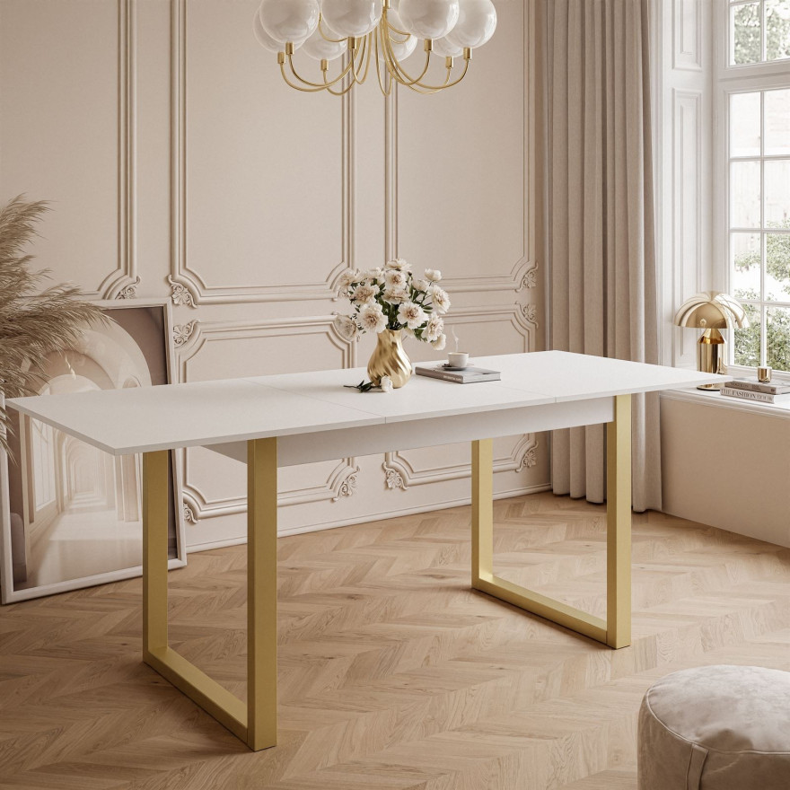 Stół rozkładany ARTON GOLD II 140 cm