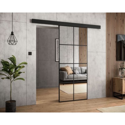 Drzwi przesuwne SQUARE z lustrem