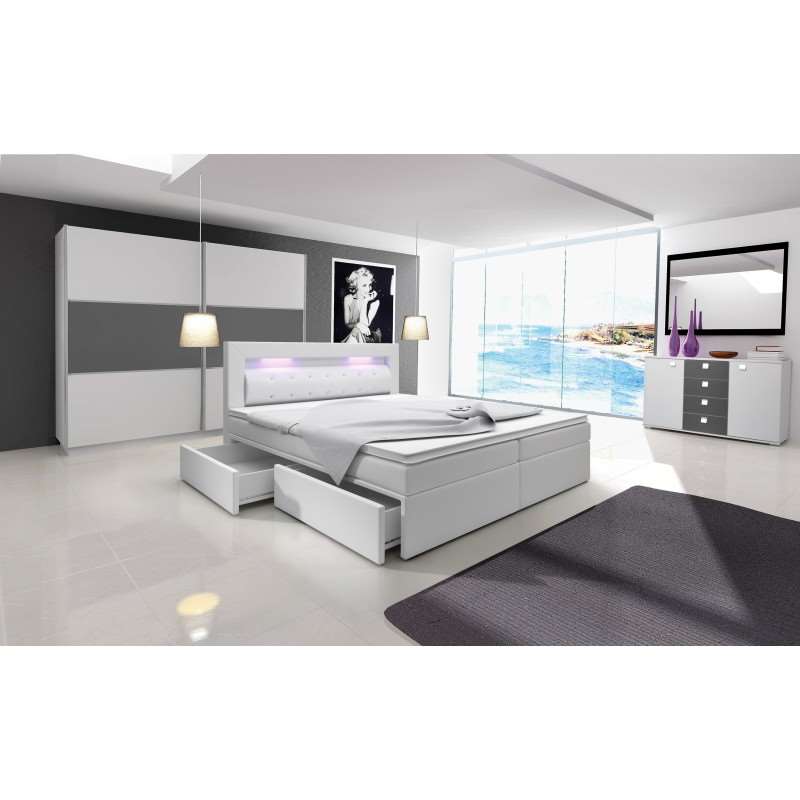 Łóżko tapicerowane MILANO III 140/160/180x200