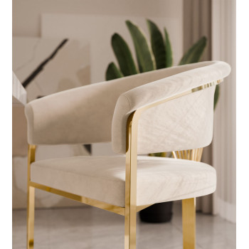 Krzesło tapicerowane MOUNIR