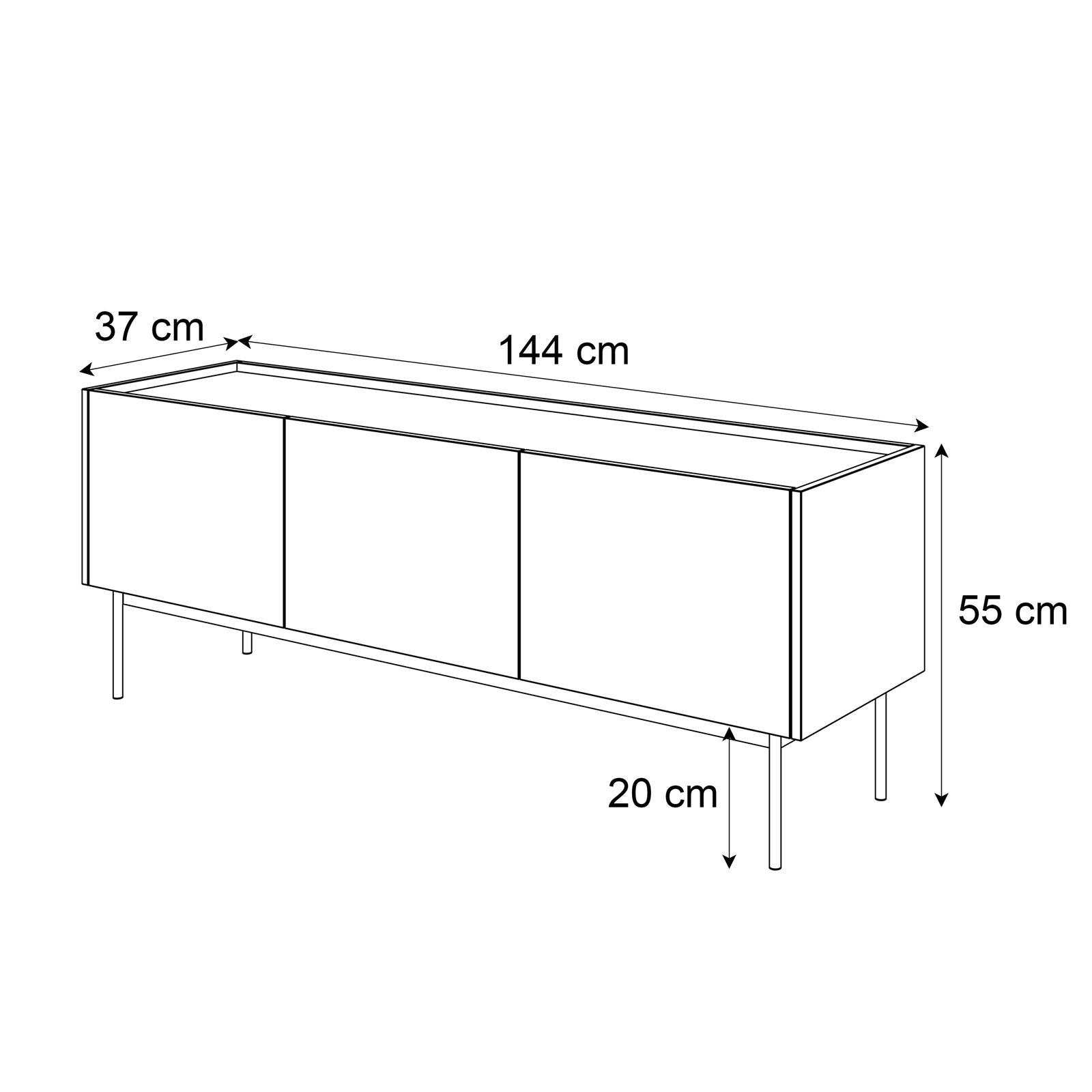 Szafka RTV144 ESSENCE