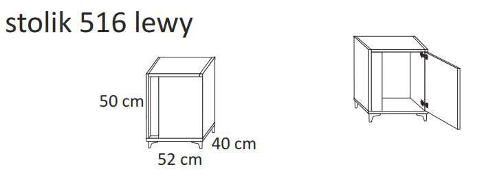 Sypialnia MARCO czarna/sonoma - ZESTAW MEBLI