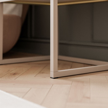 Stolik nocny na stelażu AURORA KASZMIR