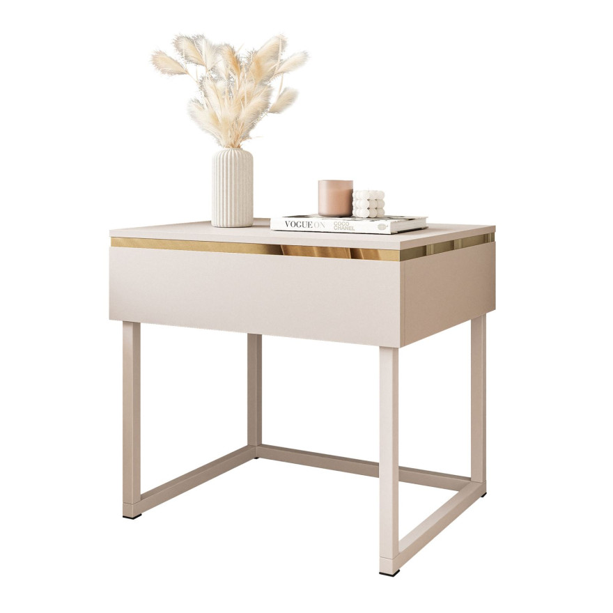 Stolik nocny na stelażu AURORA KASZMIR