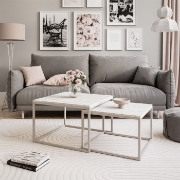 Stolik kawowy 2w1 YOSHI kaszmir