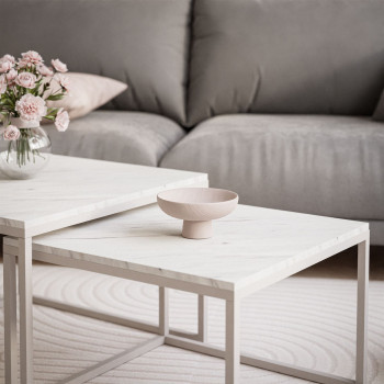 Stolik kawowy 2w1 YOSHI kaszmir