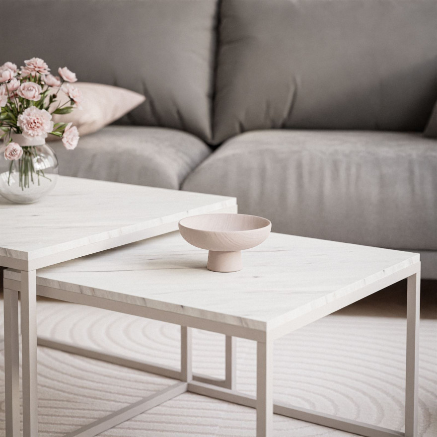 Stolik kawowy 2w1 YOSHI kaszmir