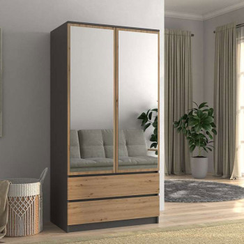 Szafa z lustrem 90 cm