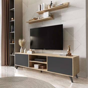 Szafka RTV SORO z półkami