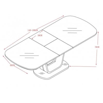 Stół rozkładany NAIROBI II