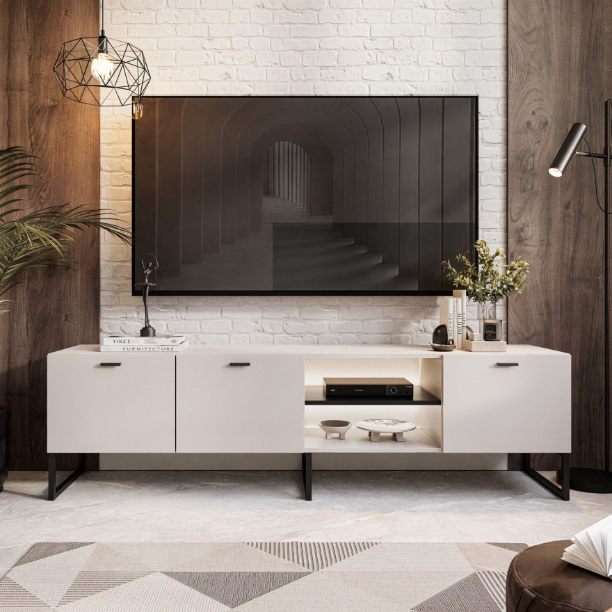 Szafka RTV MOONLIGHT 185 cm