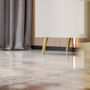 Meblościanka AURORA II na nóżkach kaszmir